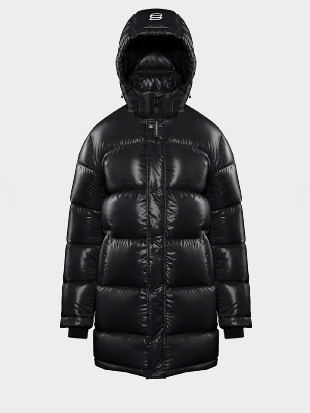 Aritzia Super Puff Mid Hi Gloss Black - Picture 8 of 16